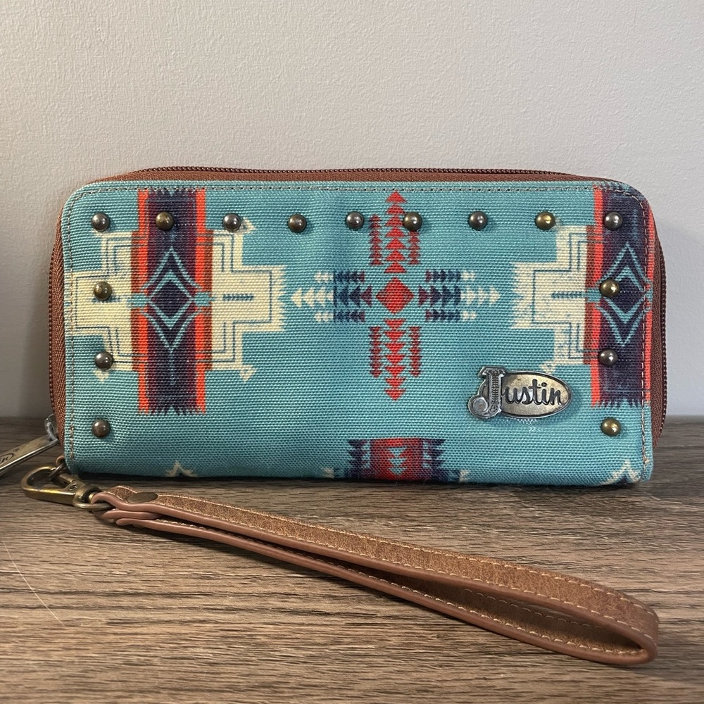 Aztec print wallet